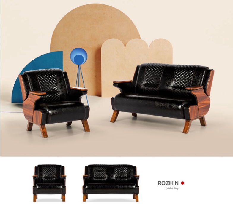 نیم‌ست مبلمان روژین